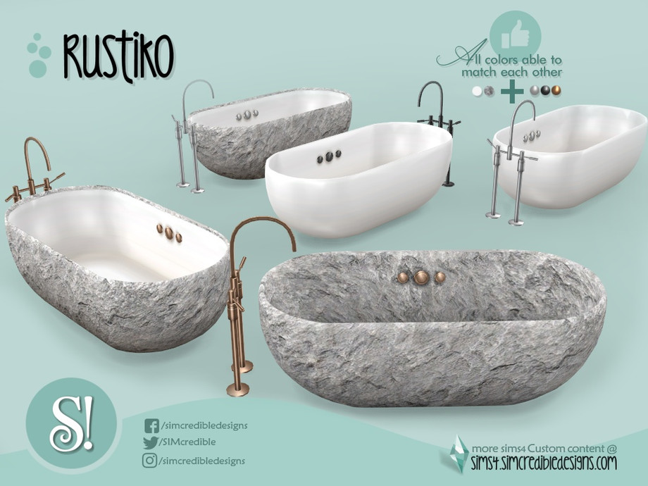 The Sims Resource Rustiko Tub