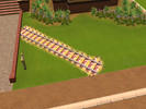 Sims 4 — Animal Crossing Railroad  by yesimaweirdo — This terrain paint is used to recreate the railroad paths from