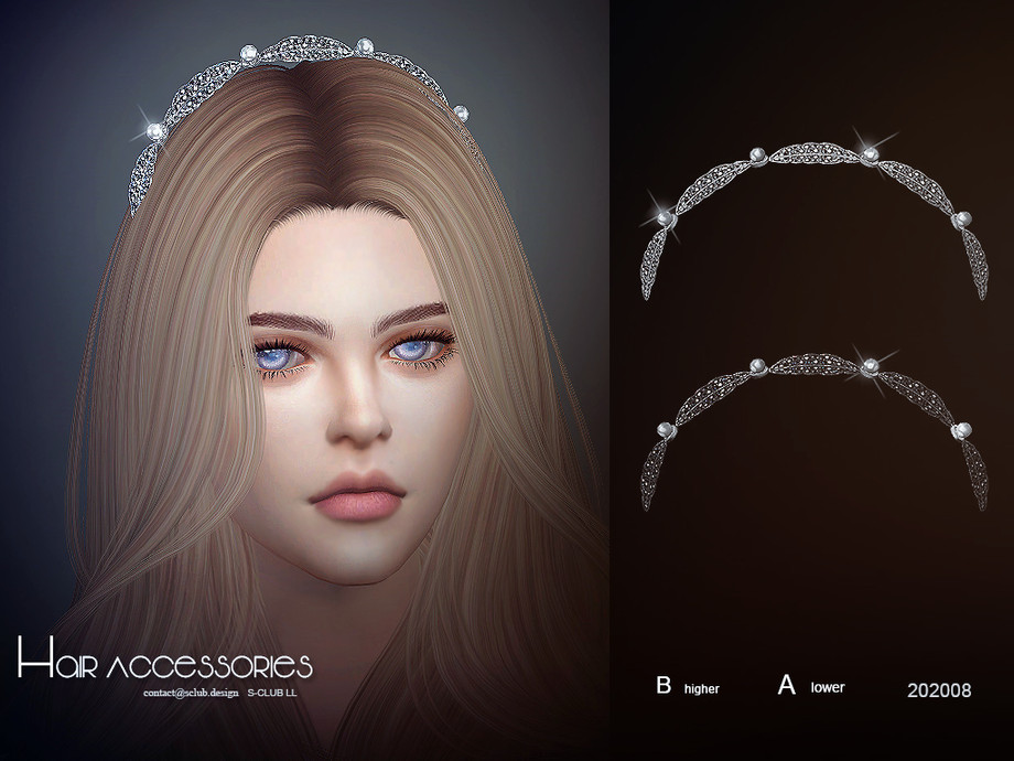 boliger kul tom The Sims Resource - S-Club LL ts4 Hair Accessories 202008