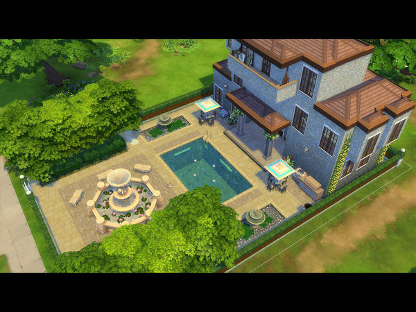 Sims 4 — Simus House by Brasil_Royale — Simus House Residential lot 30x20 $134,169