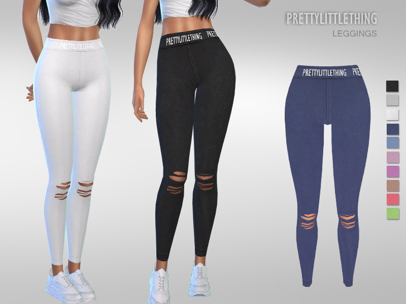 The Sims Resource - PrettyLittleThing Leggings