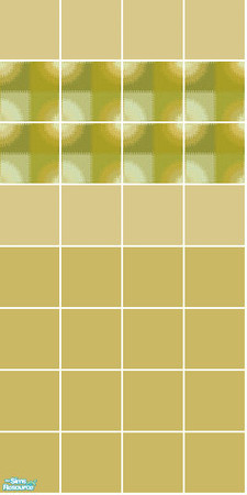 Sims 2 — Faze Tile & Lino Set - Green Wall by s00z — 