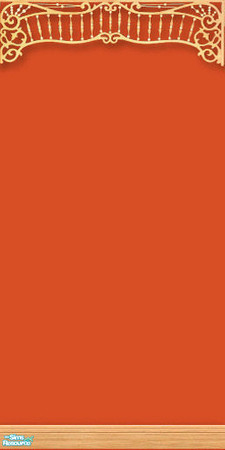 Sims 2 — G is for Grapefruit - Medium Color by Bittersweet_Symphony — Painted wall in a color found in a grapefruit.