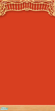 Sims 2 — G is for Grapefruit  Deepest Color by Bittersweet_Symphony — Painted wall in a color found in a grapefruit.