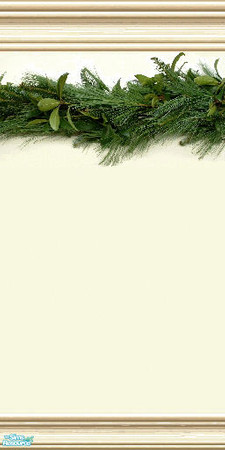 Sims 2 — jsf2DecktheHallsPLW by jsf — Mixed evergreens forming a garland decoration for your Sims holiday homes. Find in