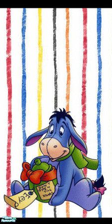 Sims 2 — kids stripes eeyore xmas by skinflin — 3rd set