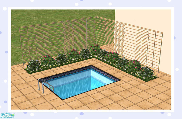 Sims 2 — Room Dividers And Fences - Set 1 by Creative Sim — This set contains no glass inserts. Is it a room divider? Is