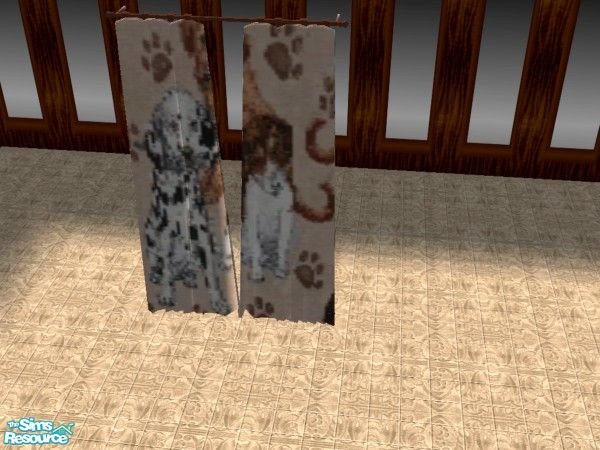 Sims 2 — Puppies Bedroom - drapes by ead425 — 