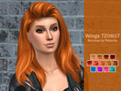 Sims 4 — Recolor wingssims TZ0607 by Plikachu - Mesh needed by plikachu — Recolor for wingssims TZ0607 hair with tons of