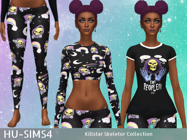 Sims 4 — Killstar Skeletor Collection by hu-sims4 — Killstar Skeletor Collection - Standalone items - Tested in-game -