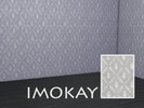 Sims 4 — imOKAY Shine by imOKAY — shiny geometric wallpaper. ...works for all 3 wall sizes. Enjoy!
