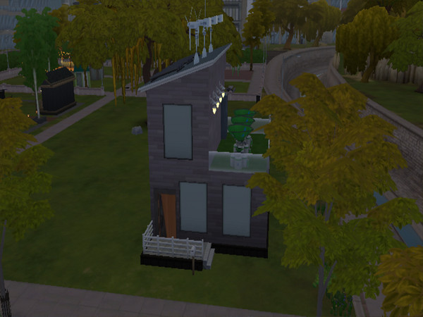 Sims 4 — Eco Friendly House by vadrian16 — This house is for about one or two sim. It contains a lot of bill decraser