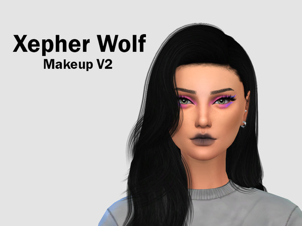 Sims 4 — Xepher Wolf Eyeshadow  by Livvy1811 — Eyeshadow look inspired by Xepher Wold Includes 1 swatch