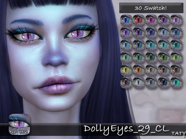 Sims 4 — [Ts4]Taty_DollyEyes_29_CL by tatygagg — - Female, Male - Human, Alien - Toddler to Elder - Hq Compatible