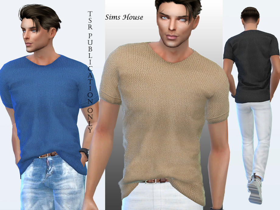 The Sims Resource Mens T Shirt Without Print