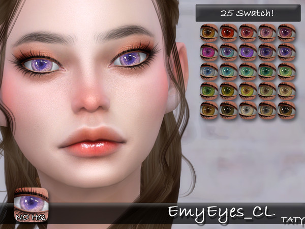 Sims 4 — [Ts4]Taty_EmyEyes_CL by tatygagg — - Female, Male - Human, Alien - Toddler to Elder - Hq Compatible