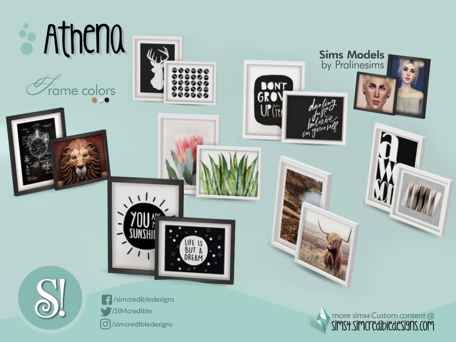 The Sims Resource Athena frames