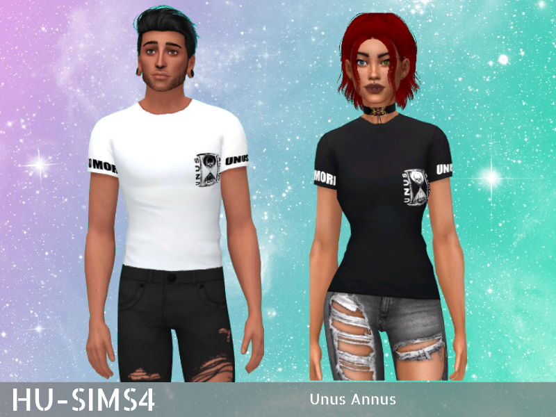 The Sims Resource - Unus Annus Tee