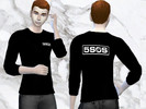 Sims 4 — 5SOS Sweatshirt by pixachux — This is 5 Seconds of Summer inspired sweatshirt.
