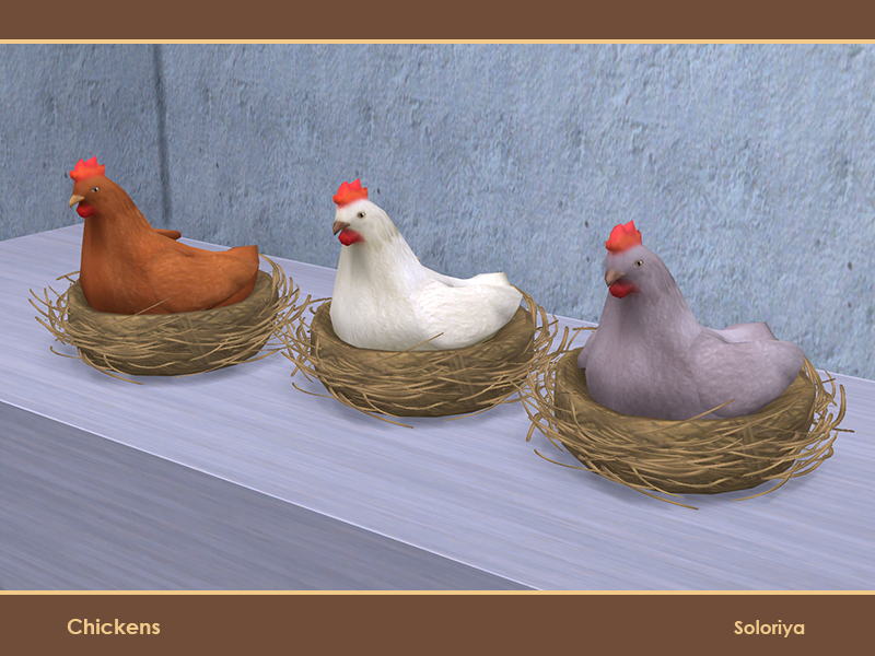 The Sims Resource Chicken In A Nest