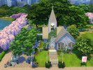 Sims 4 — Classic Wedding Church by AS_Noroi — It's a bridal house, perfect for a wedding. 