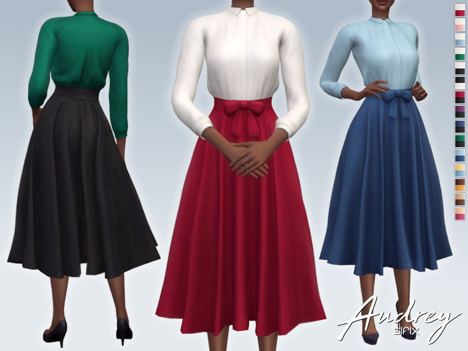The Sims Resource Audrey Outfit