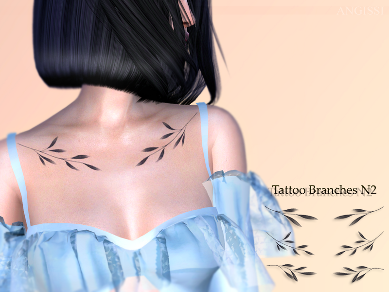 The Sims Resource - Tattoo Branches N2