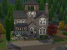 Sims 4 — Magic Realm Build (No CC) by Niki280 — Converted old chapel into a house fit for the best spell casters in
