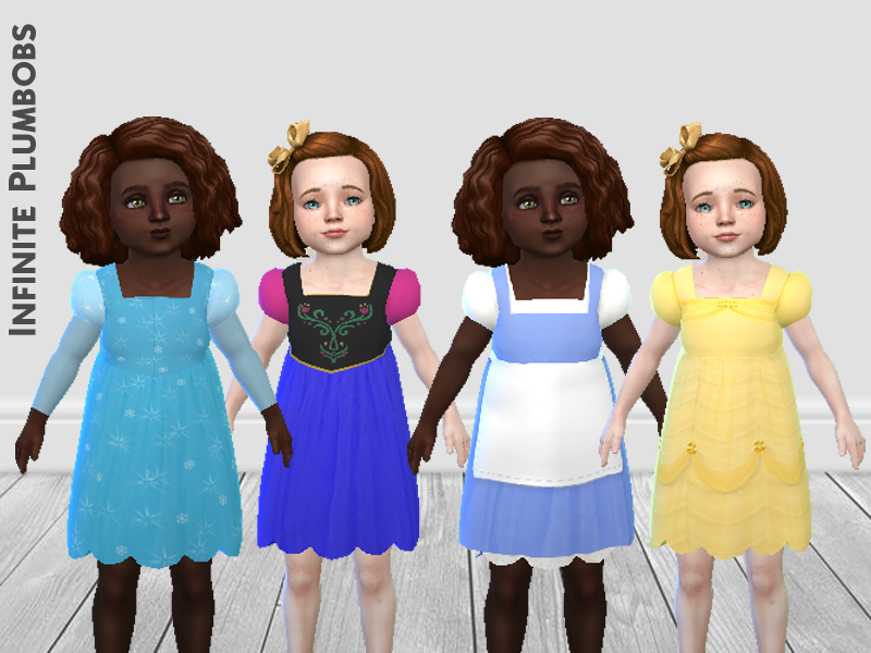 Sims 4 Toddler Princess Dress