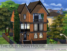 Sims 4 — The Old Town House by Ms_Jessie — An old town house perfect for a couple or a family of three or four. Fully