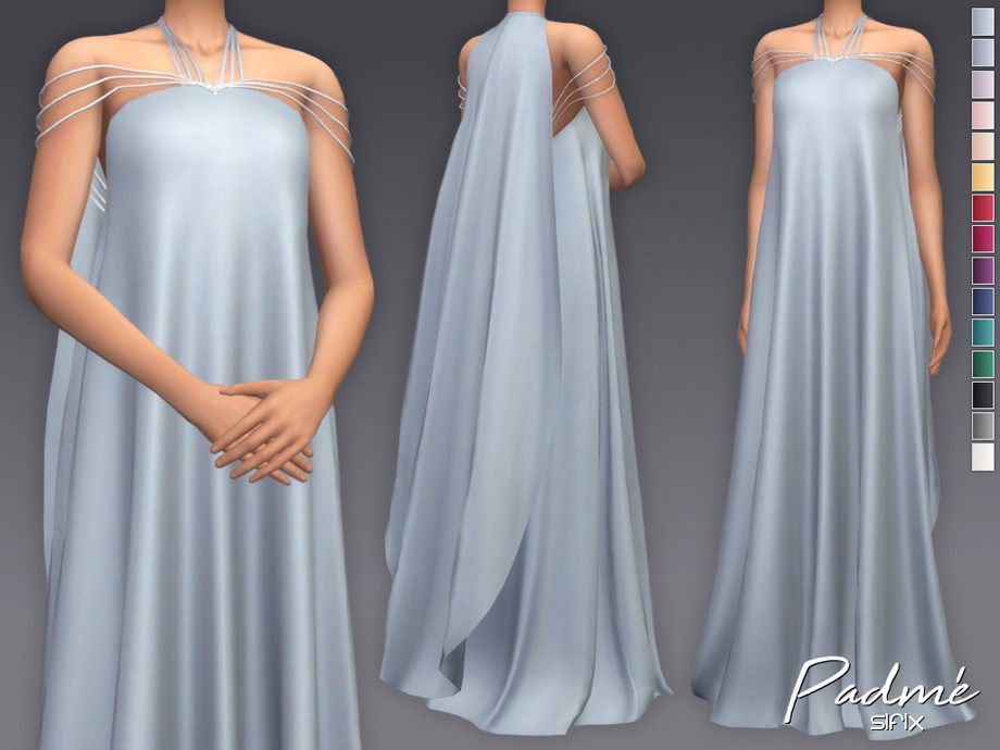 Viva mago atención The Sims Resource - Padme Dress