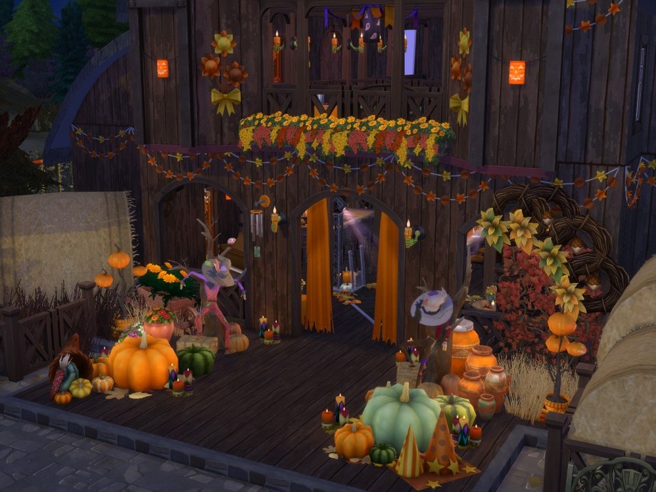 The Sims Resource - Spooky Rustic Wedding Lounge