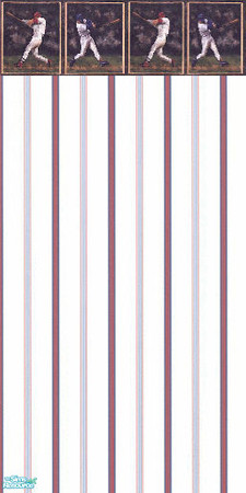 Sims 2 — bases covered by ladyvaleriasage — The all American game is here for your little sims boys walls