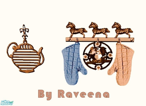 Sims 2 — Peaches and Cream Wall Decor by Raveena — You need Bitzybus's mesh for this object to work in the game. Download