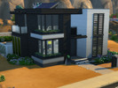 Sims 4 — Medium Modern House by EternalSoldier — Medium sized modern house with an open first-floor plan 2 bedrooms, 2
