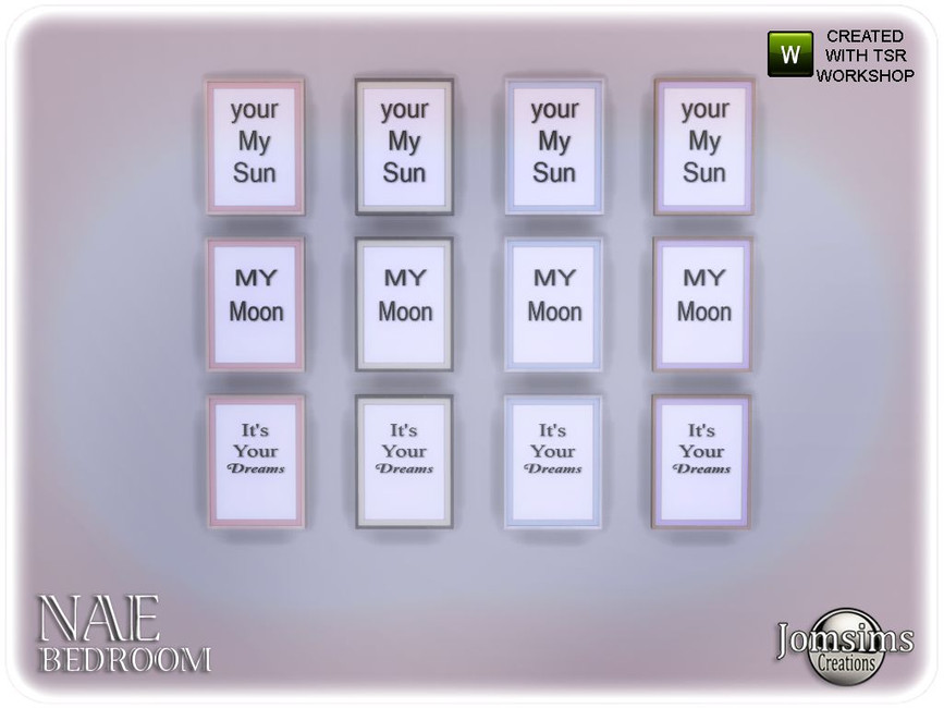 The Sims Resource Nae bedroom wall painting