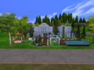 Sims 4 — Modern Mansion by the_lazy_ant164 — A modern build on a 40x30 lot. Recommended placement:The Summer Home lot in