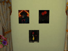 Sims 4 — Pennywise Posters  by EliotsBambi — 3 posters from Stephen King's It featuring Pennywise The Clown