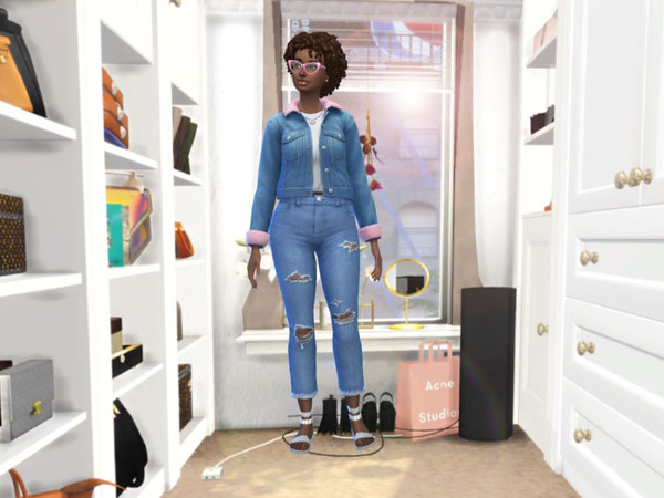 The Sims Resource - Walk-in Closet CAS BG 2