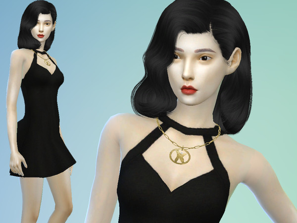 The Sims Resource - Dream high's K necklace