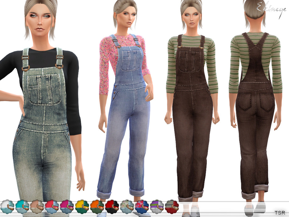The Sims Resource - Female Camel Jeans