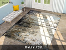 Sims 4 — [Dearish Sims] Ivory Rug by Dearish — 6 Ivory Rugs Collection (4x3) Dearish Sims | Creations 2020