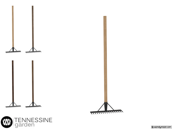 Sims 4 — Tennessine Rake by wondymoon — - Tennessine Greenhouse - Rake - Wondymoon|TSR - Creations'2020