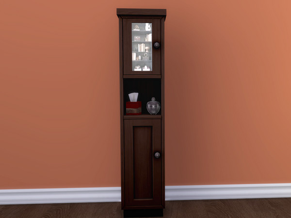 Sims 4 — Out Of Africa Tall Boy recolour by seimar8 — Base Game recolour of bathroom tallboy. Part of my Out Of Africa