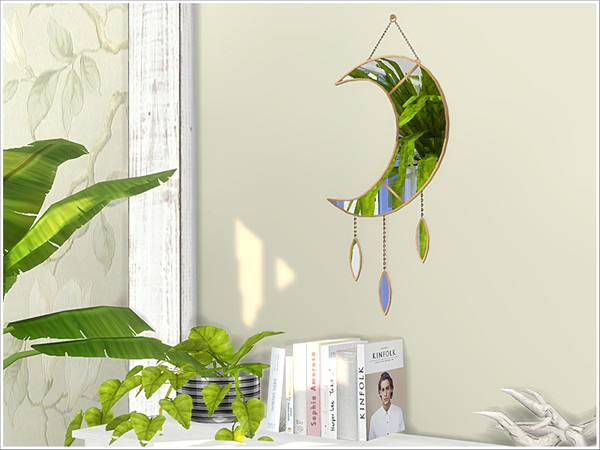 Sims 4 — [BohoMirrorsSet] - Mirror Crescent 1 by Severinka_ — Mirror Crescent in a Boho style From the set "Set