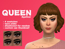 Sims 4 — QUEEN eyeliner by taffeite — Guueesss who's back!! - 4 swatches - Disallowed for random - All genders, all ages