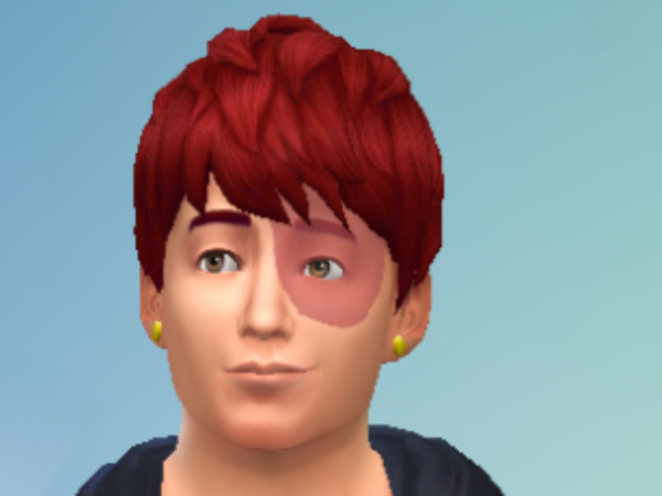 Sims 4 — Torodoki scar by robin-exe — Scar of Torodoki Souto of Boku no Hero