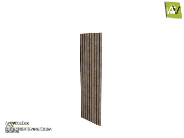 Sims 3 — Extinction Metal Sheet by ArtVitalex — - Extinction Metal Sheet - ArtVitalex@TSR, Aug 2020