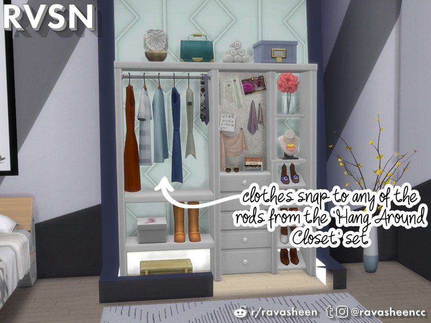 The Sims Resource Clothes Minded Hanging Clothes