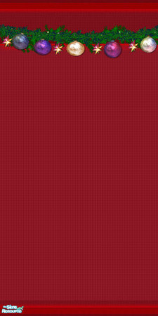 Sims 2 — Christmas Set - Individual Item by elmazzz — Wall #7
